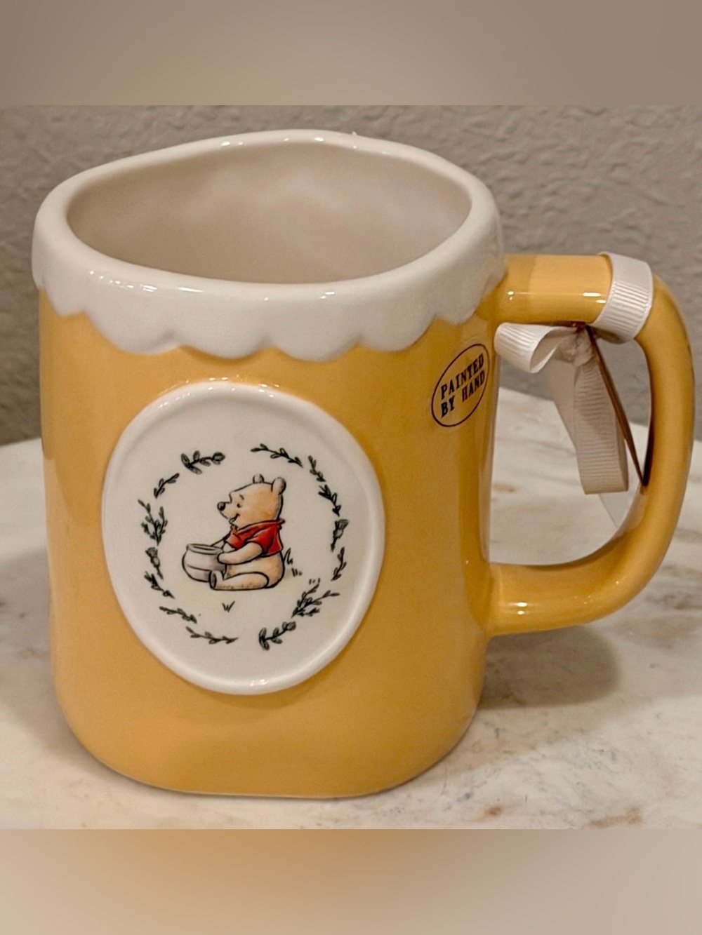 Brand New Rae Dunn Disney Winnie Pooh 100th Anniversary Coffee Mug Great Gift!